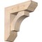 Ekena Millwork Westlake Slat Smooth Bracket w/ Offset Brace, Douglas Fir, 7 1/2"W x 24"D x 24"H BKT0806X24X24WTL06SDF - alternate 1